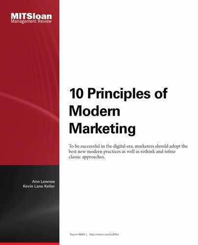 10 Principles of Modern Marketing by Kevin Lane Keller, Ann Lewnes