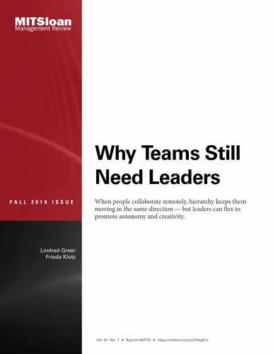 Why Teams Still Need Leaders 