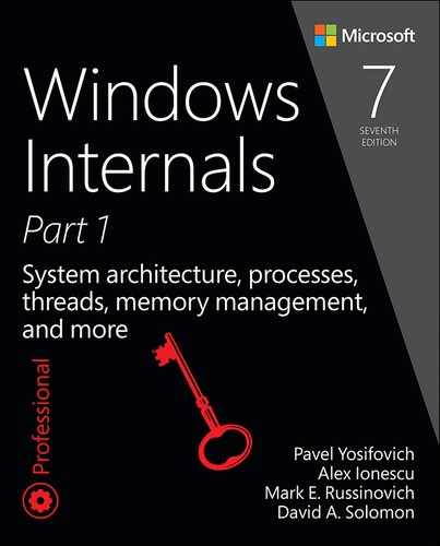 Cover image for Windows Internals Seventh Edition Part 1: System architecture, processes, threads, memory management, and more, Seventh Edition