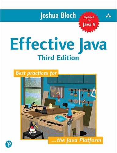 Cover image for Effective Java, 3rd Edition
