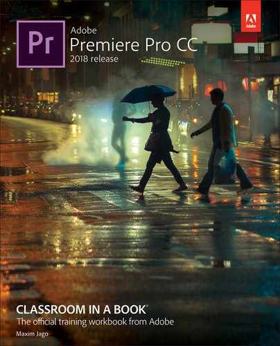 Adobe Premiere Pro CC Classroom in a Book (2018 release) 