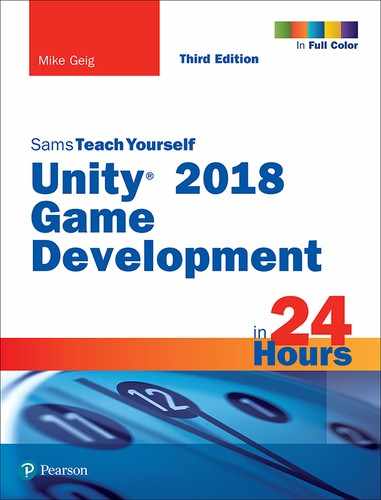 Sams Teach Yourself, Unity 2018 Game Development in 24 Hours, Third edition 