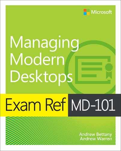 Cover image for Exam Ref MD-101: Managing Modern Desktops