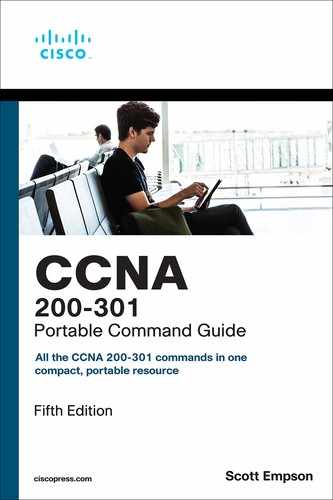 CCNA 200-301 Portable Command Guide, 5th Edition 