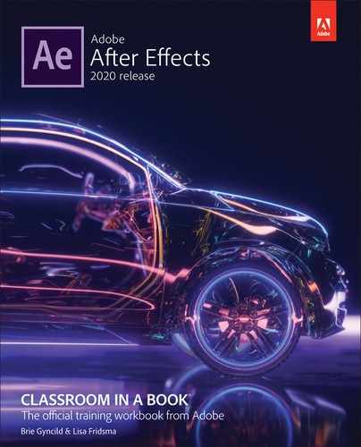 Adobe After Effects Classroom in a Book (2020 release) by Lisa Fridsma, Brie Gyncild