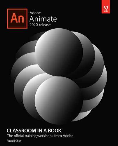 Cover image for Adobe Animate Classroom in a Book (2020 release)