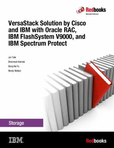 VersaStack Solution by Cisco and IBM with Oracle RAC, IBM FlashSystem V9000, and IBM Spectrum Protect 