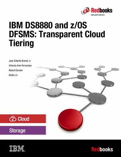 IBM DS8880 and z/OS DFSMS: Transparent Cloud Tiering 