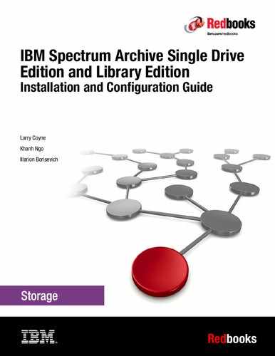 IBM Spectrum Archive Single Drive Edition and Library Edition: Installation and Configuration Guide by Illarion Borisevich, Khanh Ngo, Larry Coyne