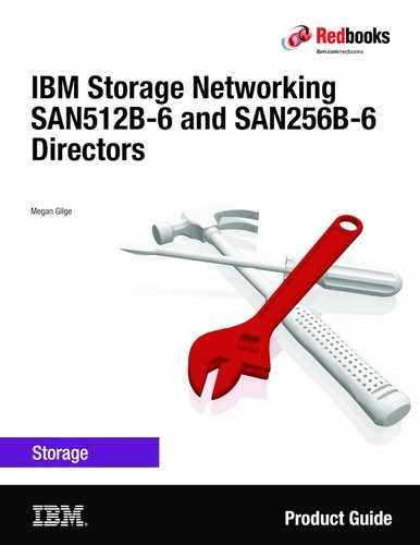 Cover image for IBM Storage Networking SAN512B-6 and SAN256B-6 Directors