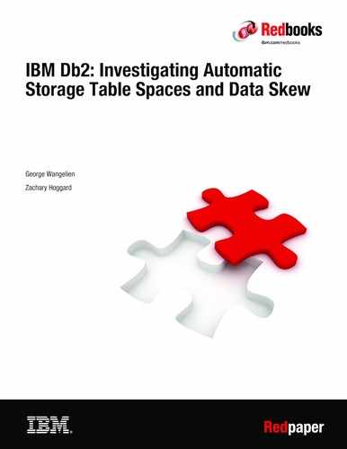 IBM Db2: Investigating Automatic Storage Table Spaces and Data Skew 