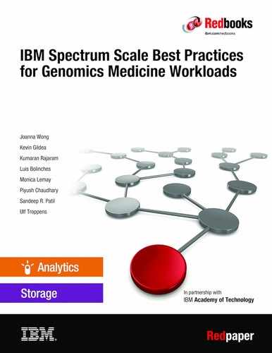 IBM Spectrum Scale Best Practices for Genomics Medicine Workloads 