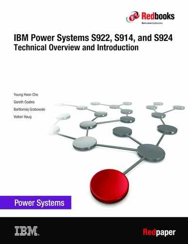 Cover image for IBM Power Systems S922, S914, and S924 Technical Overview and Introduction