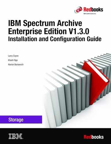 Cover image for IBM Spectrum Archive Enterprise Edition V1.3.0: Installation and Configuration Guide