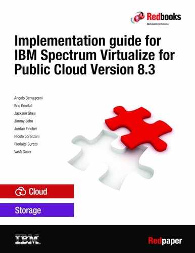 Implementing IBM Spectrum Virtualize for Public Cloud Version 8.3 