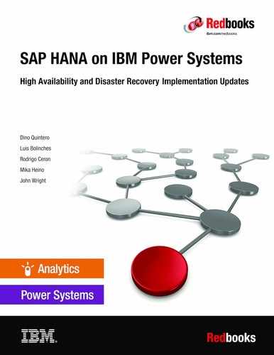 SAP HANA on IBM Power Systems: High Availability and Disaster Recovery Implementation Updates 