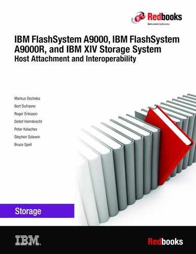 IBM FlashSystem A9000, IBM FlashSystem A9000R, and IBM XIV Storage System: Host Attachment and Interoperability 