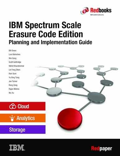 Cover image for IBM Spectrum Scale Erasure Code Edition: Planning and Implementation Guide
