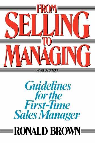 From Selling to Managing by Ronald Brown
