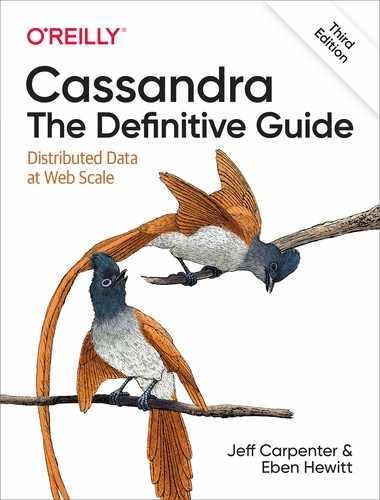 Cover image for Cassandra: The Definitive Guide, 3rd Edition