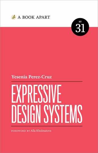 Cover image for Expressive Design Systems