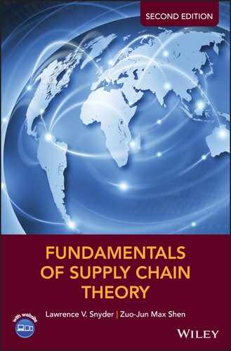 Fundamentals of Supply Chain Theory, 2nd Edition by Zuo-Jun Max Shen, Lawrence V. Snyder
