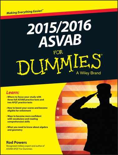 2015 / 2016 ASVAB For Dummies 