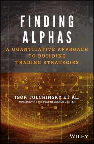 Cover image for Finding Alphas: A Quantitative Approach to Building Trading Strategies