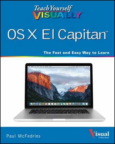 Teach Yourself VISUALLY OS X El Capitan by Paul McFedries