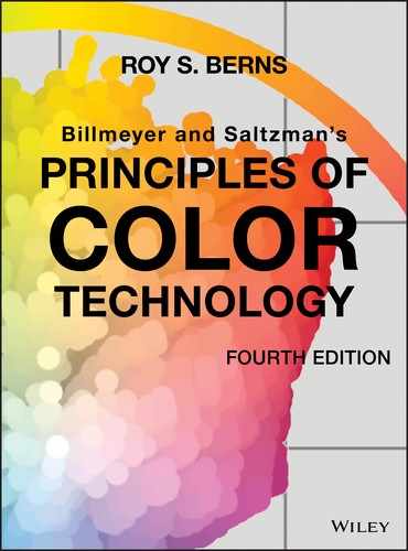 Cover image for Billmeyer and Saltzman's Principles of Color Technology, 4th Edition