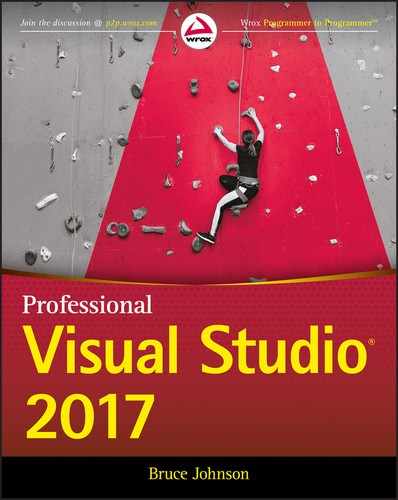 Professional Visual Studio 2017 