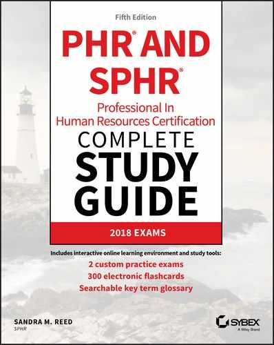 PHR and SPHR Professional in Human Resources Certification Complete Study Guide., 5th Edition 