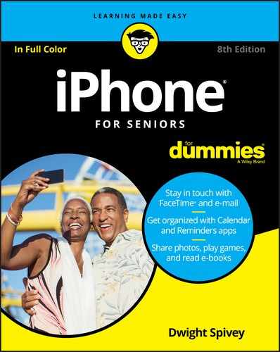 Cover image for iPhone For Seniors For Dummies, 8th Edition