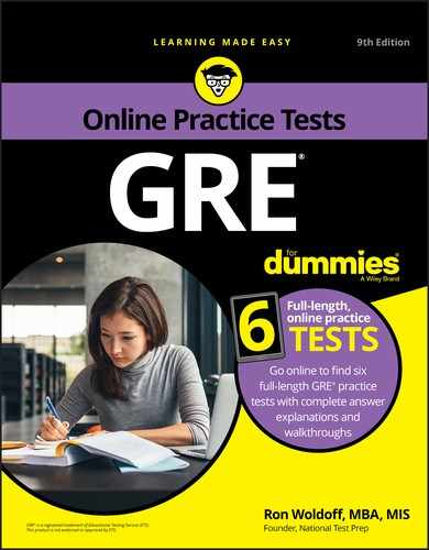 GRE For Dummies with Online Practice, 9th Edition 