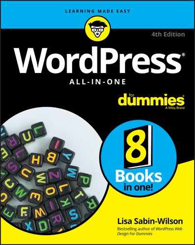 WordPress All-In-One For Dummies, 4th Edition by Lisa Sabin-Wilson