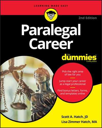 Cover image for Paralegal Career For Dummies, 2nd Edition