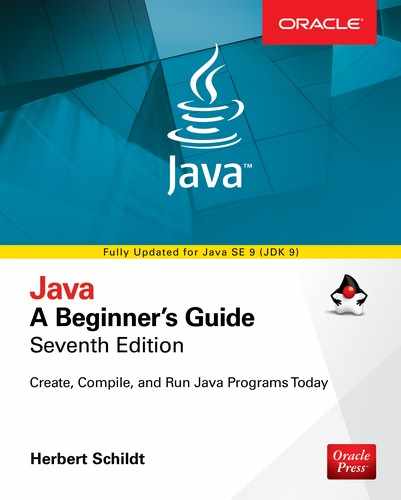 Java: A Beginner's Guide, 7th Edition 
