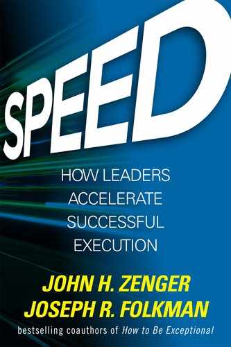 Speed: How Leaders Accelerate Successful Execution by Joseph Folkman, Jack Zenger