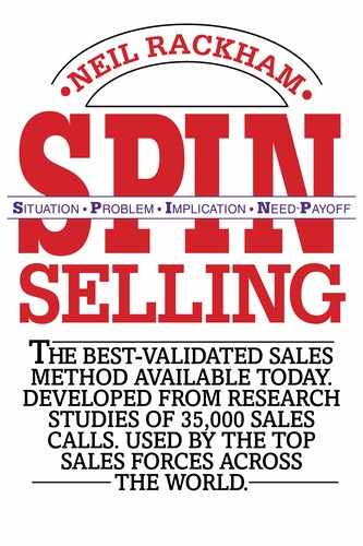 Cover image for SPIN Selling