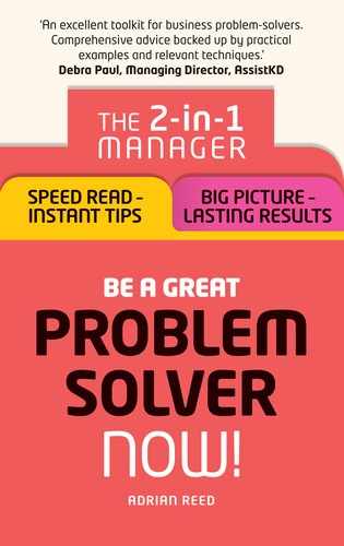 Be a Great Problem Solver – Now! 