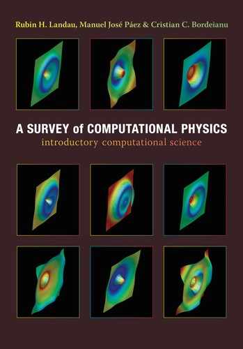 A Survey of Computational Physics by Cristian C. Bordeianu, José Páez, Rubin H. Landau