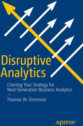 Cover image for Disruptive Analytics: Charting Your Strategy for Next-Generation Business Analytics