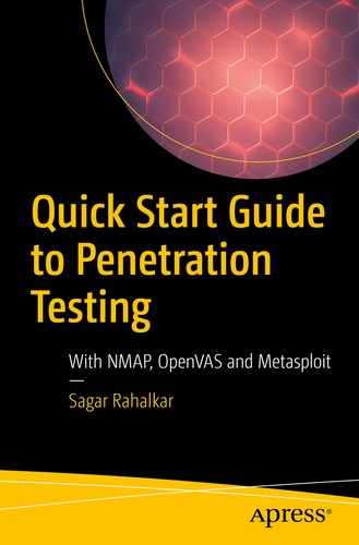 Cover image for Quick Start Guide to Penetration Testing: With NMAP, OpenVAS and Metasploit