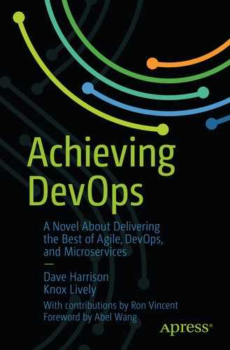 Cover image for Achieving DevOps: A Novel About Delivering the Best of Agile, DevOps, and Microservices