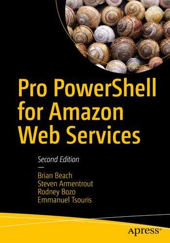 Cover image for Pro PowerShell for Amazon Web Services
