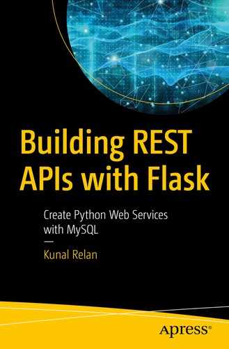 Building REST APIs with Flask: Create Python Web Services with MySQL by Kunal Relan
