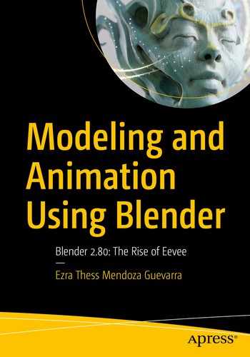 Cover image for Modeling and Animation Using Blender: Blender 2.80: The Rise of Eevee