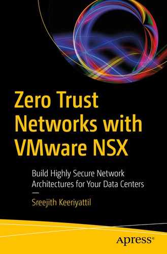 Zero Trust Networks with VMware NSX: Build Highly Secure Network Architectures for Your Data Centers by Sreejith Keeriyattil