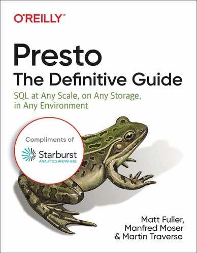 Presto: The Definitive Guide 