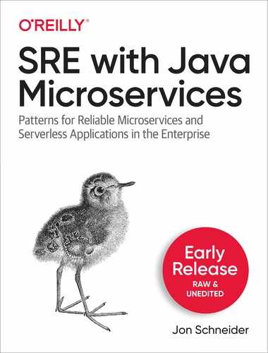 SRE with Java Microservices 